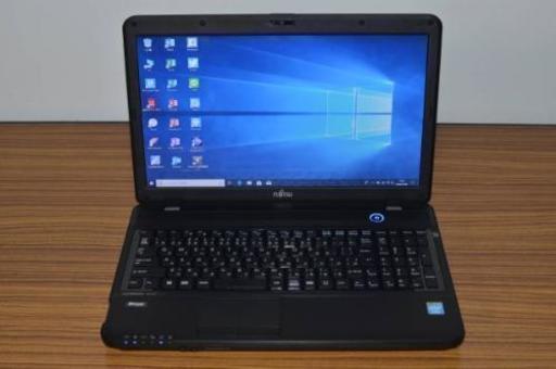最新Windows10+office　富士通 LIFEBOOK AH30/K Celeron 1005M/優良品大容量HDD750GB/4GB/WEBカメラ/Bluetooth/便利なソフト多数