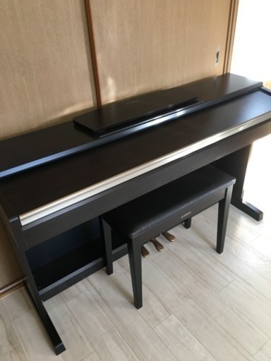 YAMAHA電子ピアノ YDP-151 ダークブラウン イスセット