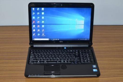 最新Windows10+office　富士通 LIFEBOOK AH53/C i3-380M/優良品大容量HDD750GB/4GB/WEBカメラ/便利なソフト多数