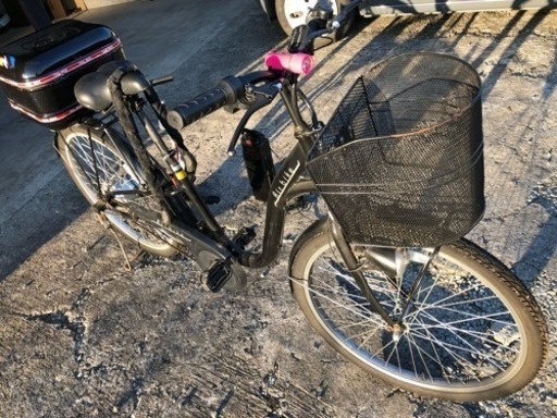 電動アシスト付き自転車！