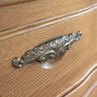 【訳あり】【長期展示在庫品】【ナラの整理タンス】