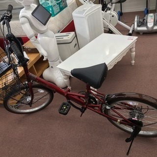 受け渡し確定 LOIS CHERI 変速機付き折りたたみ自転車