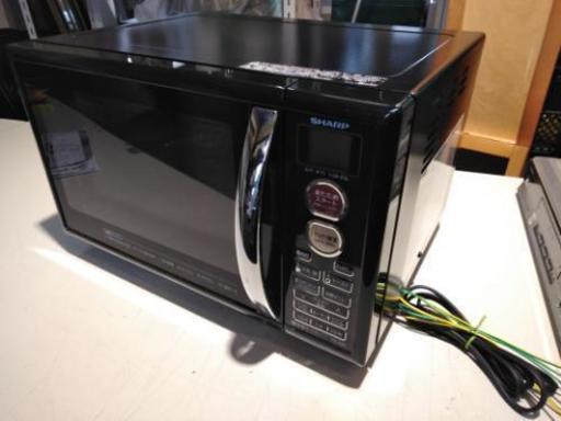 SHARP 電子レンジ RE-S5D-B 2016年製 ブラック オーブン ターンテーブル シャープ