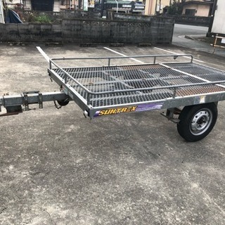 サントレックス カーゴトレーラー トランポ 軽トラ バイク 交渉可能 常識内