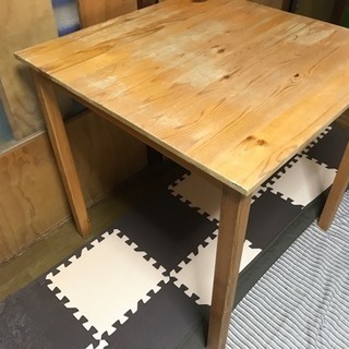 木製テーブル？ 作業台？