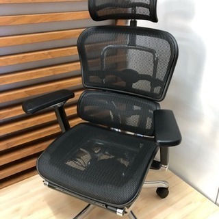 🔶🔶🔶 エルゴヒューマン  オットマン付、人間工学ステルスメッシュ🔶🔶🔶