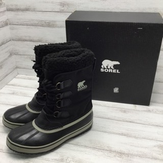 SOREL ソレル★スノーブーツ ブラック メンズ 26cm