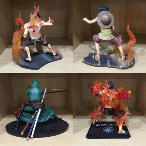 ワンピース フィギュアセット Part 2 エコエコライフ 北大路のフィギュアの中古あげます 譲ります ジモティーで不用品の処分