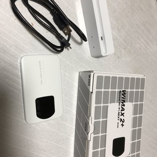 WiMAX2+ wx02 クレードル付き