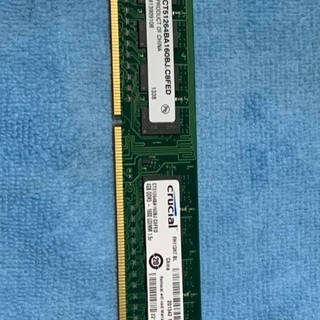 デスクトップ用メモリDDR3 1600 4GB 1枚 中古譲ります。