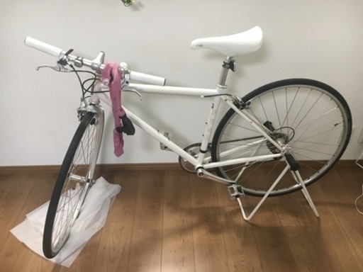 クロスバイク Fuji stratos2013 white model