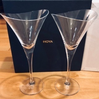 Hoya - クリスタル ペアワイングラス