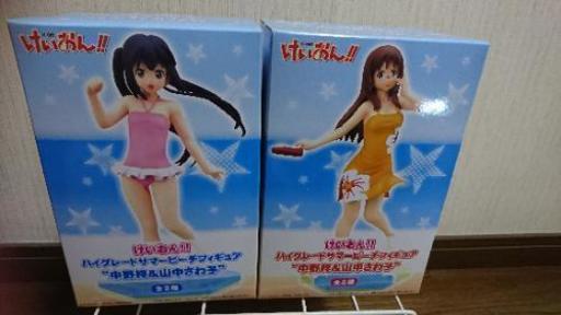 けいおん 中野梓\u0026山中さわ子 ペアフィギュアセット