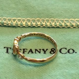 ティファニー フルハート リング #8 ダイヤ付き