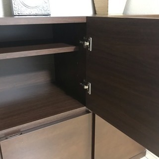 リビングボード キャビネット Confort Style 大川家具 ペルル120