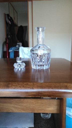SASAKI CRYSTaLウイスキー入れ？花瓶にも？
