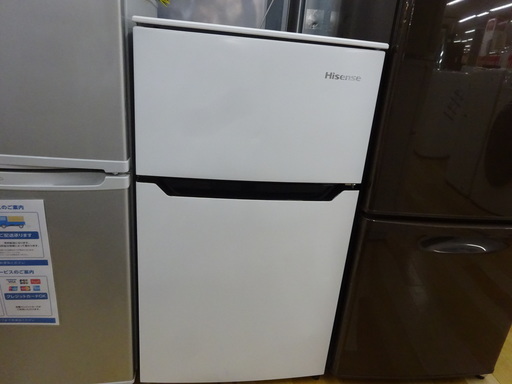 安心の6ヶ月保証付！2017年製 Hisenseの93L2ドア冷蔵庫【トレファク　岸和田】