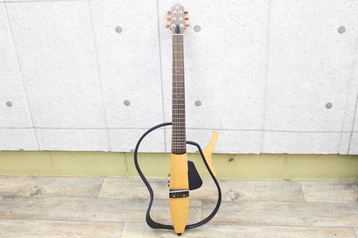 305)【美品】YAMAHA/ヤマハ サイレントギター SLG-100S 専用ケース付き