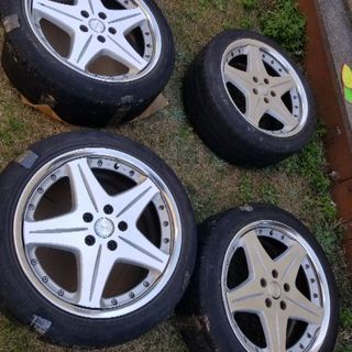 WORK ユーロライン 18インチ 114.3 8j オフセット45