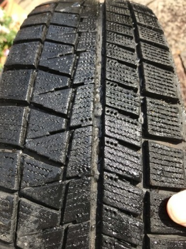 美品 165 70 r14 BLIZZAK REVO GZ スタッドレス 144 バリ溝