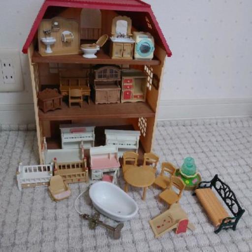 シルバニアファミリーの家 Cocoa 寺本のおもちゃの中古あげます 譲ります ジモティーで不用品の処分