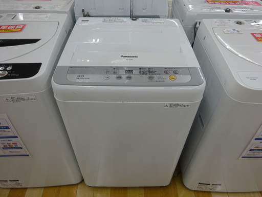 安心の1年保証付！2014年製Panasonicの5.0kg全自動洗濯機【トレファク　岸和田】
