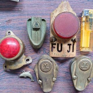 「送料無料」昭和レトロ 自転車 エンブレム ヘッドバッチ プレート なかなか出回らない珍品もありもす。29個まとめて。