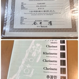 〔決まりました〕YAMAHAクラリネットSE-v 853ⅱv  