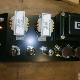 真空管アンプ　6RP15S  3W*2　(自作)