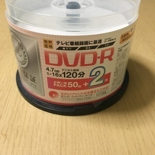 DVD-R 残40枚ほど