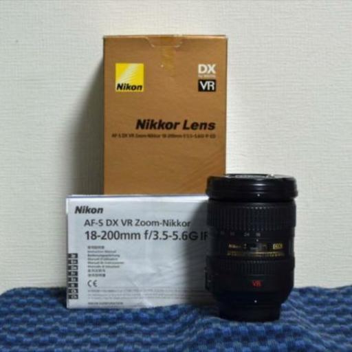 限定値下げ！NIKON AF-S DX VR Nikkor 18-200mm f3.5-5.