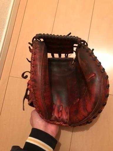 硬式キャッチャーミット ジームス ジームス 限定 直刺繍 硬式