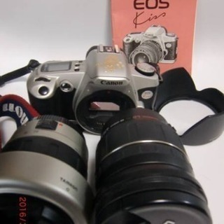 フィルムカメラ Canon EOS 28〜200タムロンレンズ付き