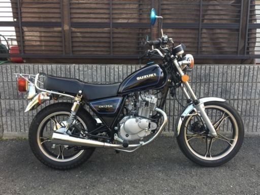 往年の名車‼️スズキGN125H‼️新車です‼️