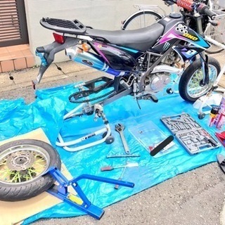 kawasaki Dトラッカー125 カスタム  モタード