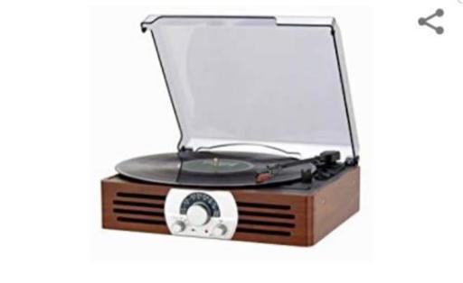 エバリエント　レコードプレーヤー