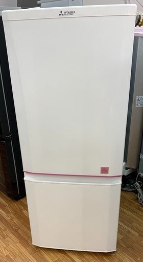 MITSUBISHI　２０１５年製　１４６L　2ドア冷蔵庫  小傷あり
