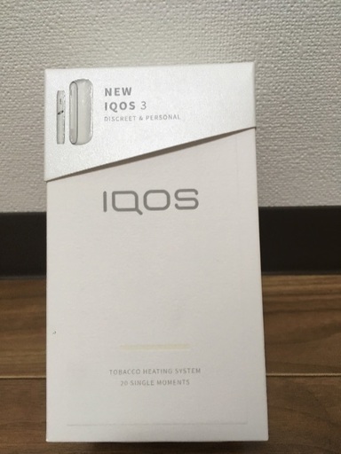 2月2.3日限定格安新型☆IQOS3☆キット☆白色