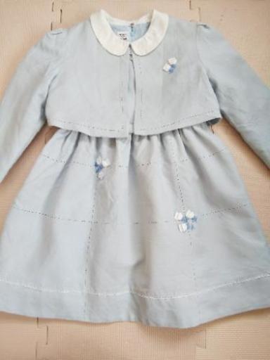 お取引中 ファミリア アンサンブル 110cm フォーマル ワンピース ボレロ ふうせん 新伊丹のキッズ用品 子供服 の中古あげます 譲ります ジモティーで不用品の処分