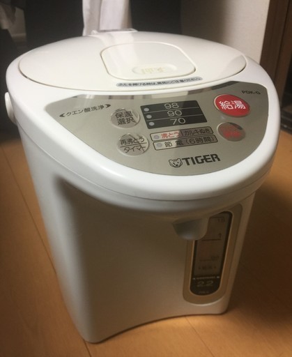 【写真追加】TIGER タイガー　電気ポット
