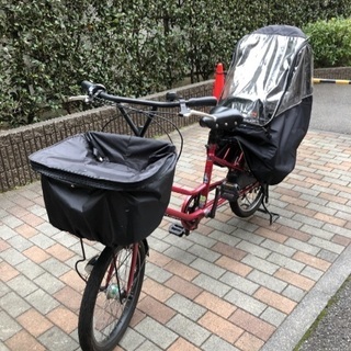 子供乗せ自転車 （タケダVIRGO 赤 20インチ）