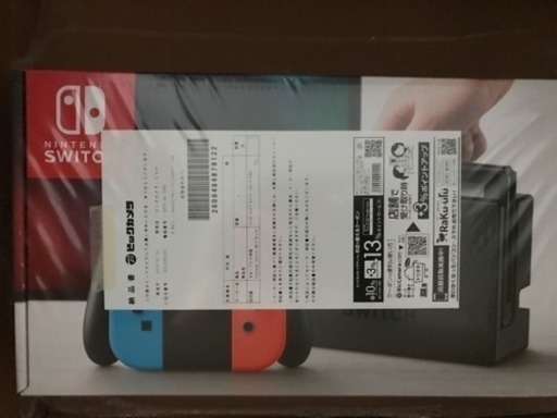 NINTENDO SWITCH本体 ネオンブルー/ネオンレッド（新古品）