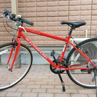 自転車【クロスバイク】（＋空気入れ＋鍵）