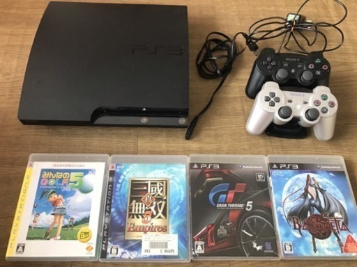 PlayStation3 本体 ソフト4つ