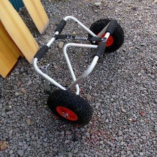 個人輸入のL.L.beanのカヌーキャリーを売りたいと思います