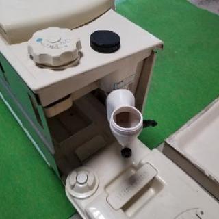 キャンピングトレーラー外し　シャワーパン　カセットトイレ・壁セット　DIY簡易トイレ・補修用などに