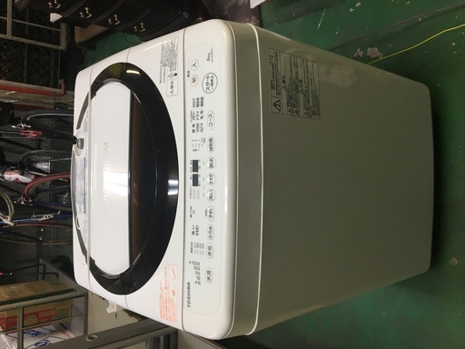 お買い得！　東芝　6kg 　マジックドラム採用　簡易乾燥機能付洗濯機　2015年製　AW-6D3M