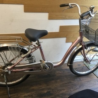 中古 22インチ 軽量自転車 ブリジストン 「カリシア」ピンク