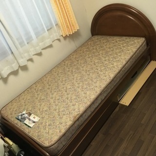 シングルベッド フランスベッド160×970×1950 全体40...