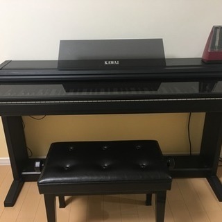 KAWAI 電子ピアノ PW360MR 椅子・カバー・メトロノーム付き